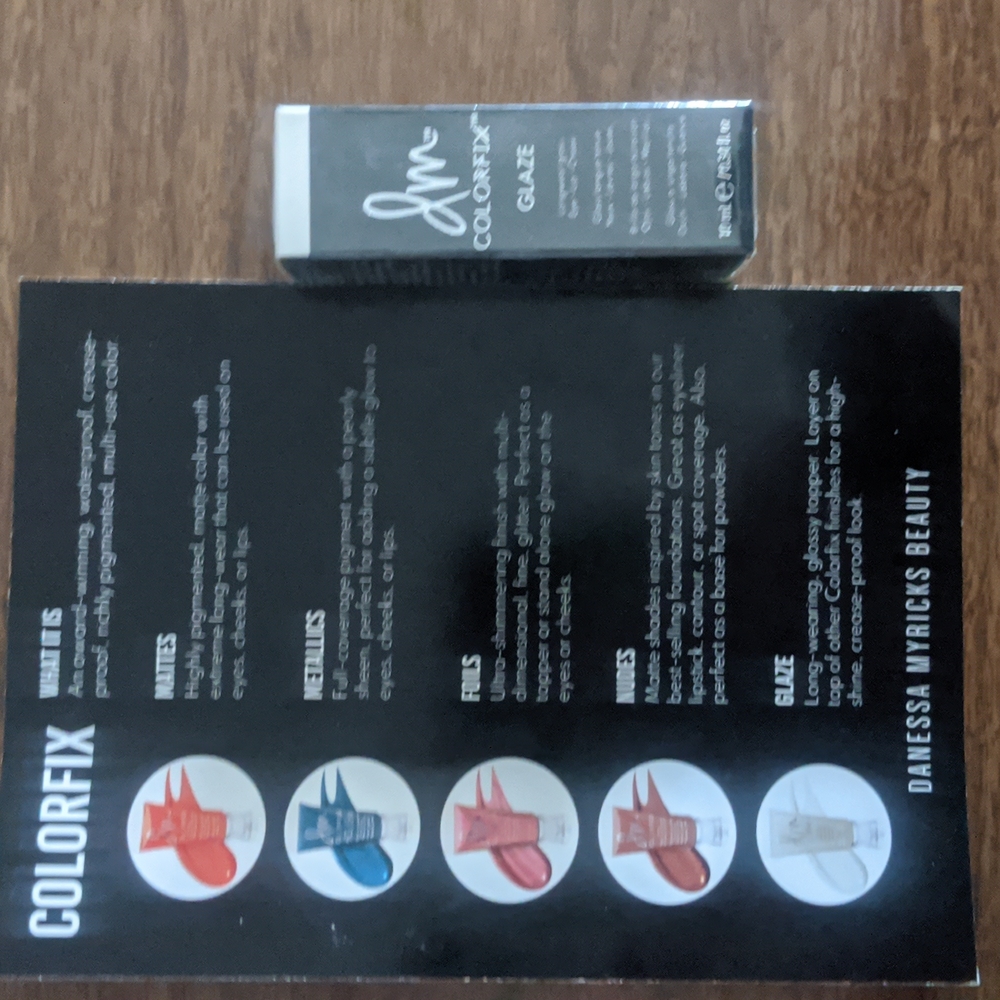 Danessa Myricks ColorFix Glaze Longwear Gloss in shade Clear